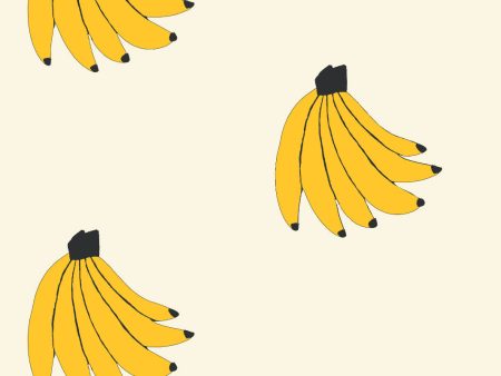 Bananas  Wallpaper by Tea Collection - Cream on Sale