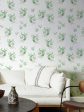 Gator Garden  Wallpaper by Tea Collection - White Sale