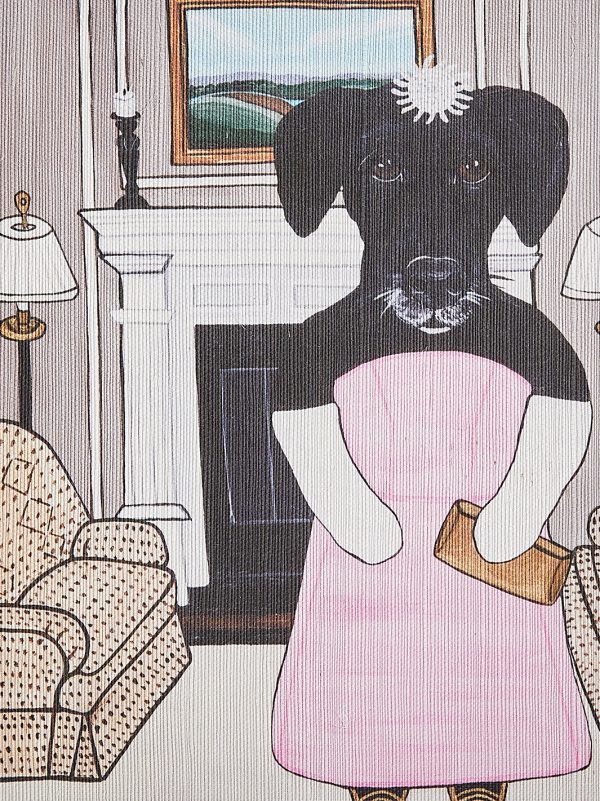 Daisy as Jackie O.  by Carly Beck Art Print Online Sale