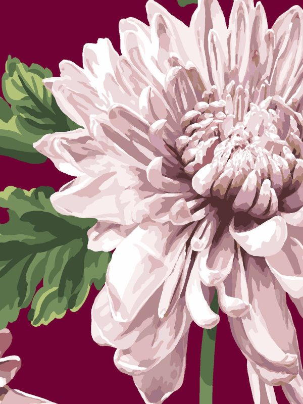 Mums for Marion  Wallpaper by Sarah Jessica Parker - Claret on Sale