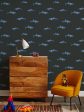 Spotted Shark  Wallpaper by Tea Collection - Charcoal Online