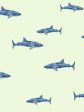 Spotted Shark  Wallpaper by Tea Collection - Pistachio Sale