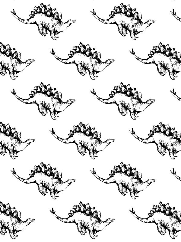 Dinos  Wallpaper by Tea Collection - Onyx For Discount