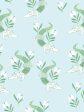 Gator Garden  Wallpaper by Tea Collection - Pale Blue Online Sale