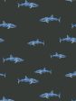 Spotted Shark  Wallpaper by Tea Collection - Charcoal Online