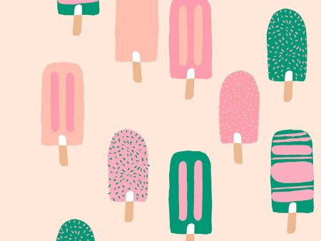 Popsicles  Wallpaper by Tea Collection - Peach For Discount