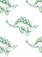 Dinos  Wallpaper by Tea Collection - Green Hot on Sale