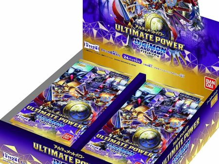 BANDAI Digimon Card Game Booster ULTIMATE POWER [BT-02] (BOX) JAPAN OFFICIAL For Sale