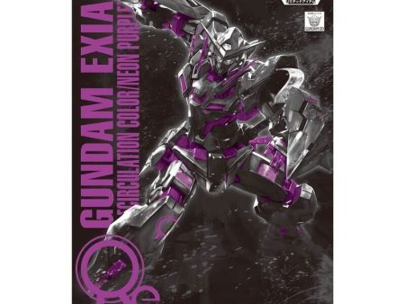 BANDAI MG 1 100 Gundam Exia Recirculation Color Neon Purple ECOPLA Figure JAPAN on Sale