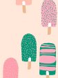 Popsicles  Wallpaper by Tea Collection - Peach For Discount