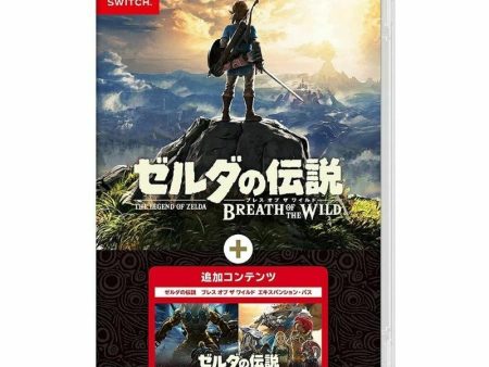 Nintendo Switch The Legend of Zelda Breath of the Wild + Expansion Pass JAPAN Online Hot Sale