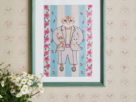 Petunia And Her Boys  by Carly Beck Art Print For Discount