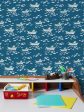 Fishing Boats  Wallpaper by Tea Collection - Cadet Blue Discount