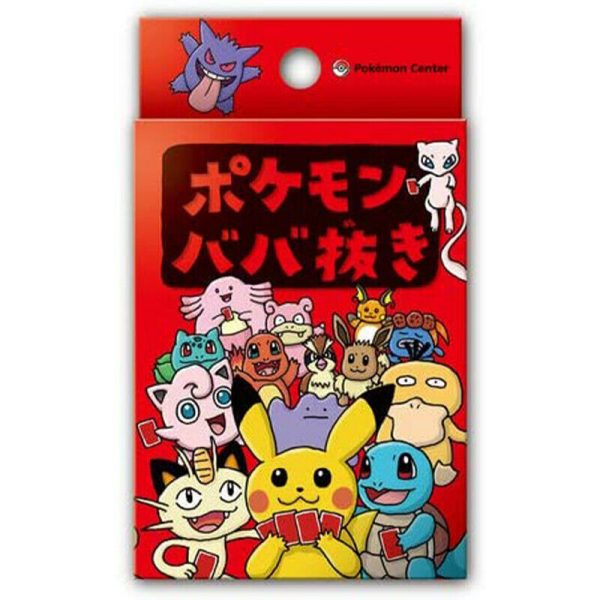 Pokemon old maid card deck playing card Japanese Pokemon Center Limited Discount