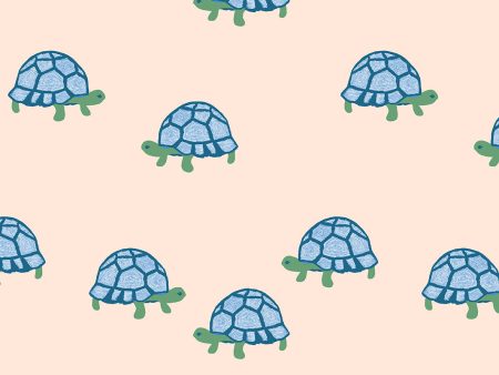 Tortoise  Wallpaper by Tea Collection - Peach Discount