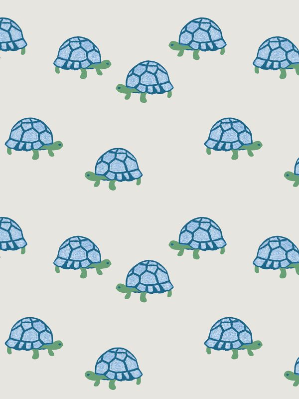 Tortoise  Wallpaper by Tea Collection - Sand on Sale