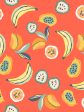 Mango Papaya  Wallpaper by Tea Collection - Persimmon on Sale