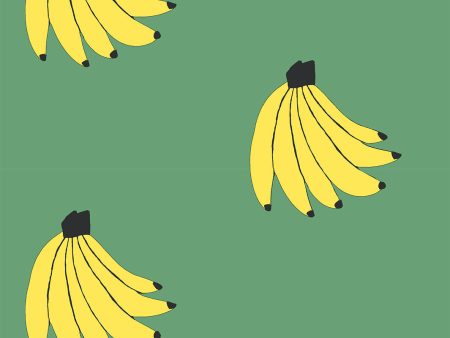 Bananas  Wallpaper by Tea Collection - Green Online Hot Sale