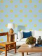 Rising Sun  Wallpaper by Tea Collection - Pale Blue Online Sale