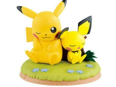 Banpresto Pokemon Pikachu & Pichu Relaxing time Figure JAPAN OFFICIAL IMPORT Online Sale