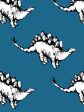 Dinos  Wallpaper by Tea Collection - Cadet Blue Sale