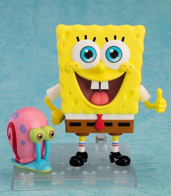 Nendoroid SpongeBob Squarepants Action Figure JAPAN OFFICIAL ZA-381 Hot on Sale