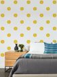 Rising Sun  Wallpaper by Tea Collection - White Supply