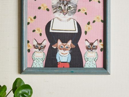 Mama And Her Babies  by Carly Beck Art Print on Sale