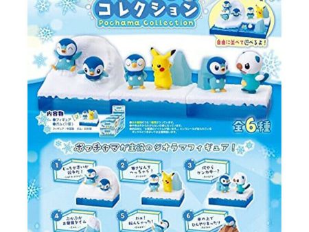 Re-Ment Pokemon Cool Piplup Collection All 6 Types Complete Set Figure ZA-106 Sale