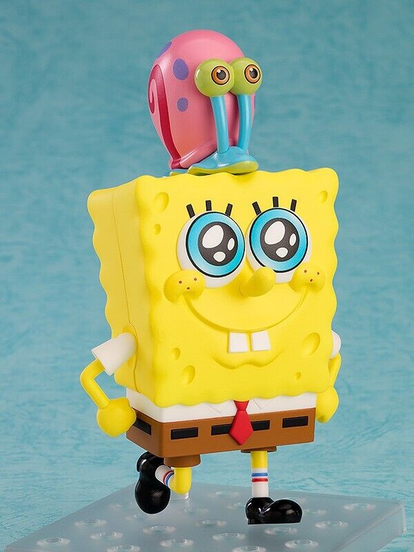 Nendoroid SpongeBob Squarepants Action Figure JAPAN OFFICIAL ZA-381 Hot on Sale