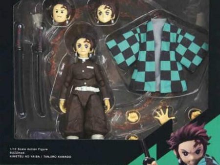 ANIPLEX BUZZmod Demon Slayer Kimetsu Tanjiro Kamado figure 1 12 JAPAN OFFICIAL Hot on Sale