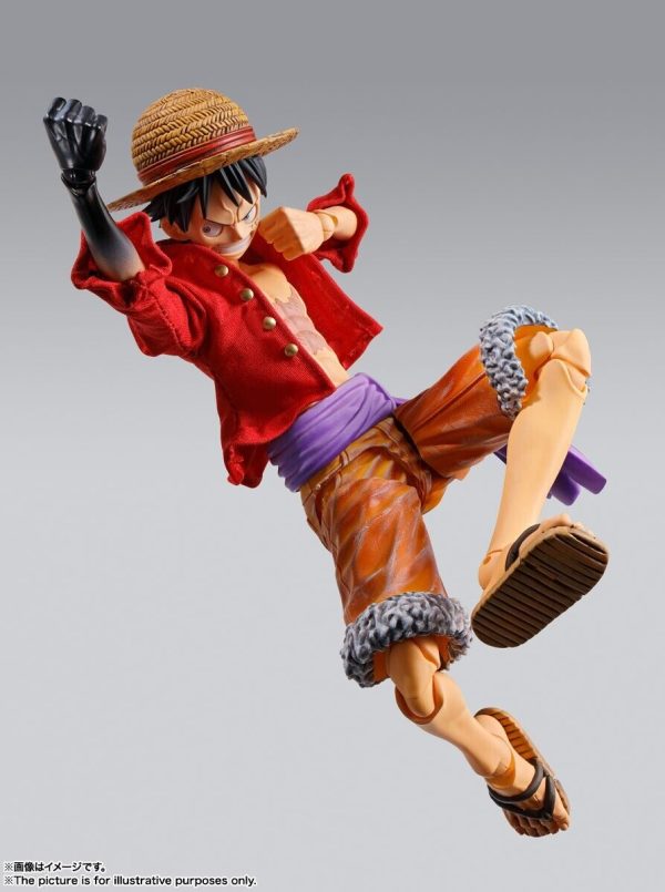 BANDAI IMAGINATION WORKS ONE PIECE Monkey D. Luffy Action Figure JAPAN OFFICIAL Sale