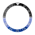 Custom Bezel Insert for Rolex GMT-Master II Blue Black Hot on Sale