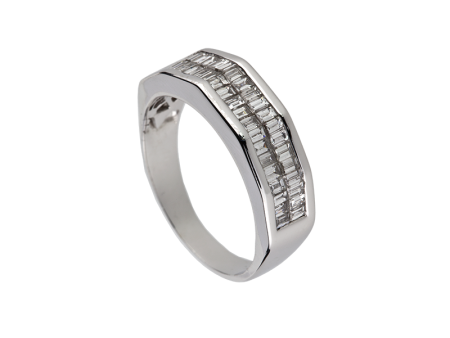 Tim4Diamonds Mens White Gold Ring Discount