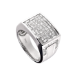 Time4Diamonds Mens White Gold Ring Online now