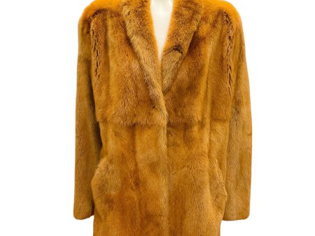 Sprung Freres Camel Mink Fur Coat Discount