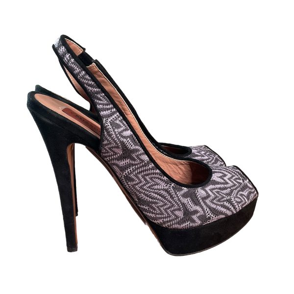 Missoni Peep Toe Platform Slingbacks. Size 39 Online