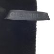 Chanel Black Rex Rabbit Fur Collar   Scarf For Discount