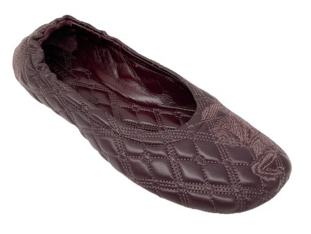 Burberry Poison Sadler Quilted Lambskin Ballerina Flats Online Hot Sale