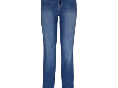 L Agence Sequoia Dean Mid Rise Slim Straight Jeans Discount