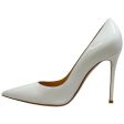 Gianvito Rossi White Patent Leather Gianvito 105 Pumps Cheap