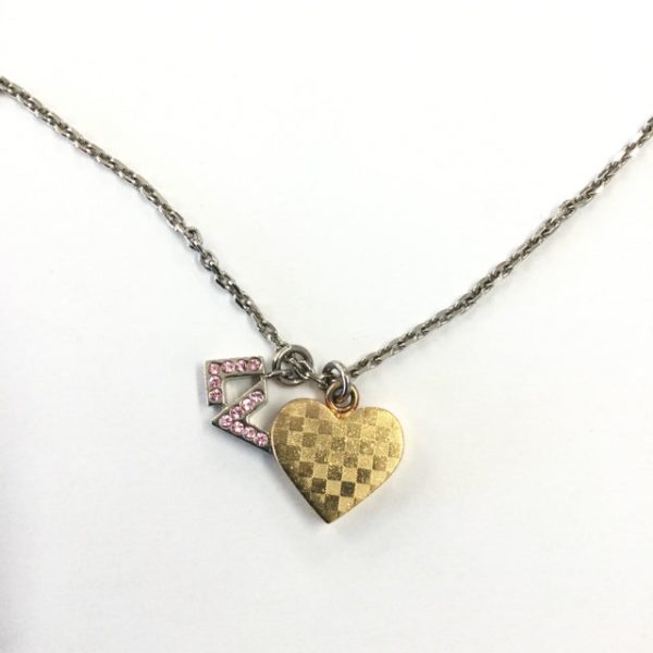 Louis Vuitton Charm Necklace. Discount