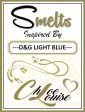 Inspired By Light Blue Wax Melts - Pack Of 6 Online