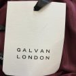 Galvan London Oxblood Sequined Burnished Valletta Dress Fashion