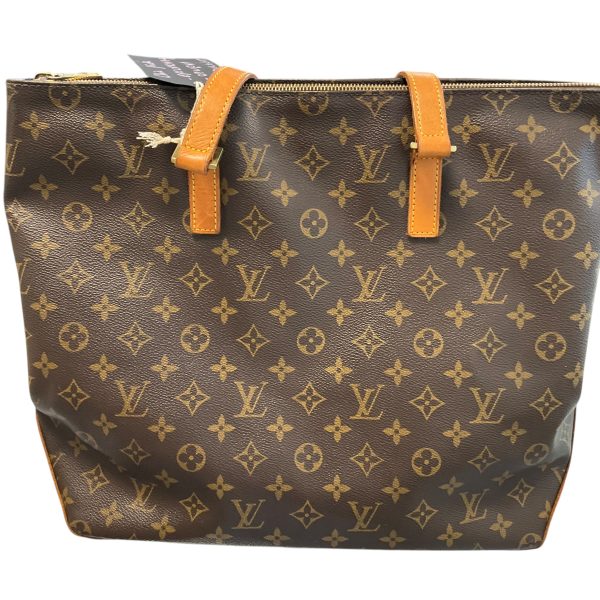 Louis Vuitton Monogram DBL Handle Tote Caba Mezzo Handbag on Sale