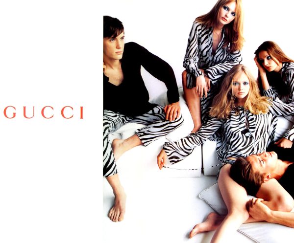 Gucci Spring 1996 Runway Zebra Print Trousers Cheap