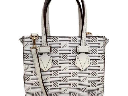 Moreau White Mini Bregancon Zipped Tote Bag Online Hot Sale