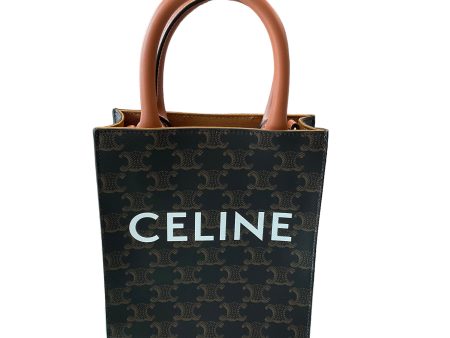 Celine Small Triomphe Vertical Cabas Tote on Sale