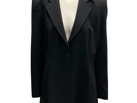 Luciano Barbera Black Classic Wool Stretch Blazer Online Sale