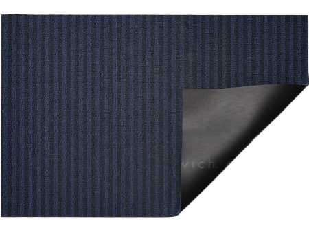 BRETON STRIPE UTILITY MAT IN BLUEBERRY on Sale